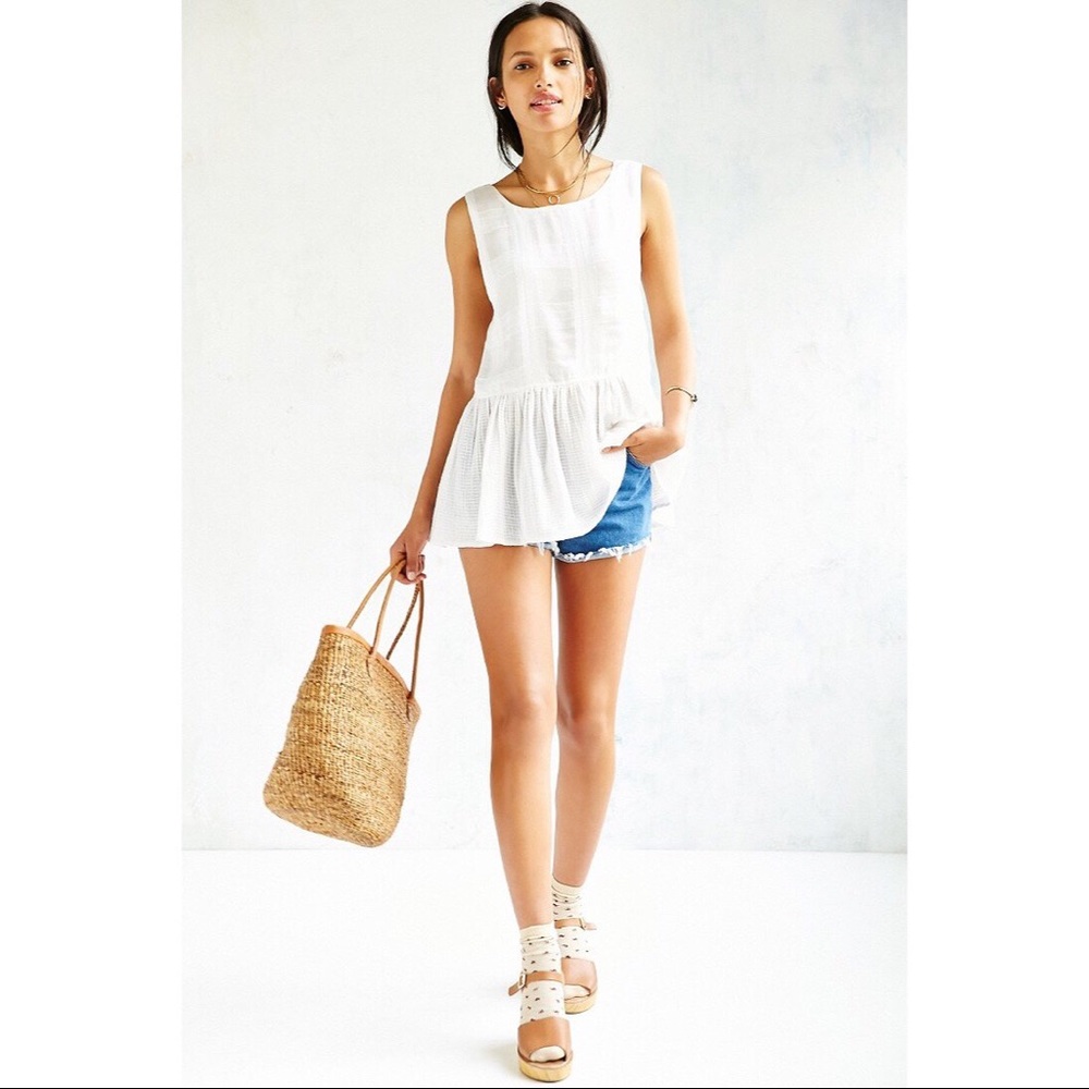 Urban Outfitters Nusa Gauze Tank by Kimchi Blue